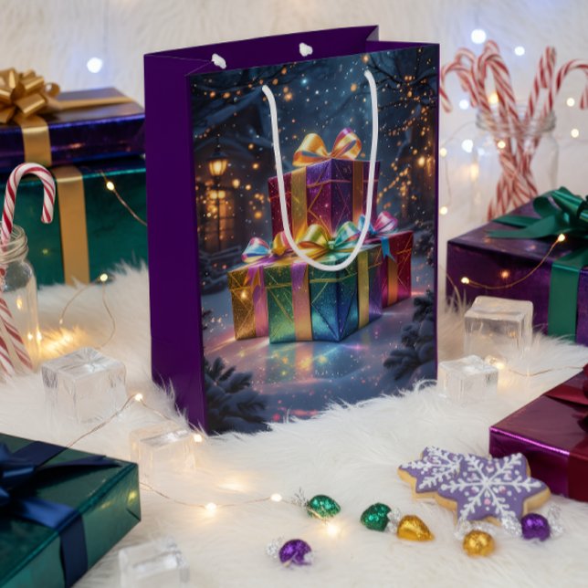 Magical Christmas Gift Bag – Luxury Festive (Creator Uploaded)