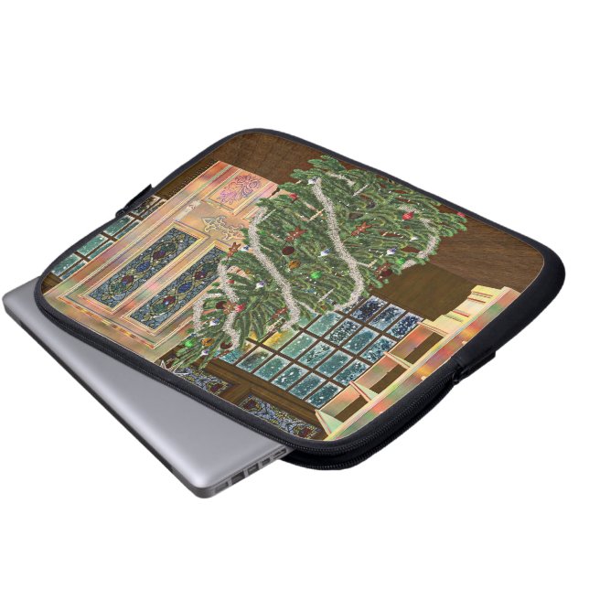 Magical Christmas Laptop Sleeve (Front Bottom)