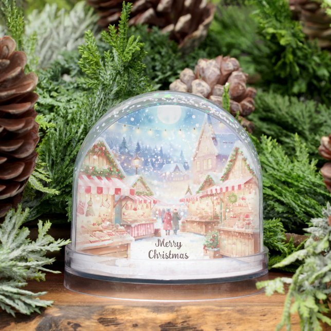 Magical Christmas Market Snowglobe (Winter)