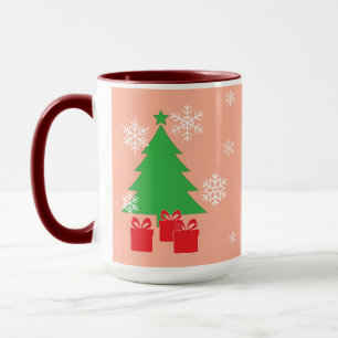 Magical Christmas Party Invitation   Elegant Holid Mug