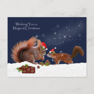 Magical Christmas Postcard