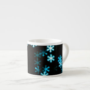 Magical Christmas Snowflakes Espresso Cup
