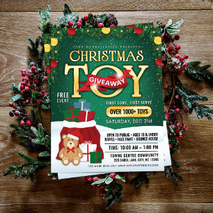 Magical Christmas Toy Giveaway: Santa Bag & Teddy Flyer