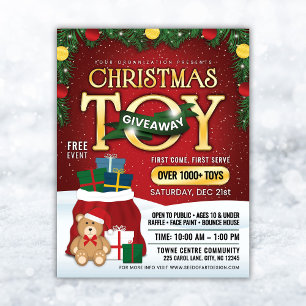 Magical Christmas Toy Giveaway: Santa Bag & Teddy Flyer