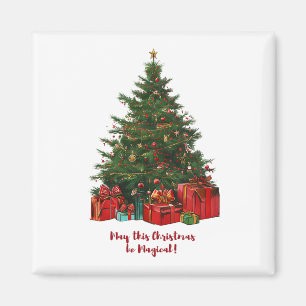 Magical Christmas Tree Magnet