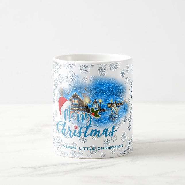 Magical Christmas Village Coffee Mug (Center)