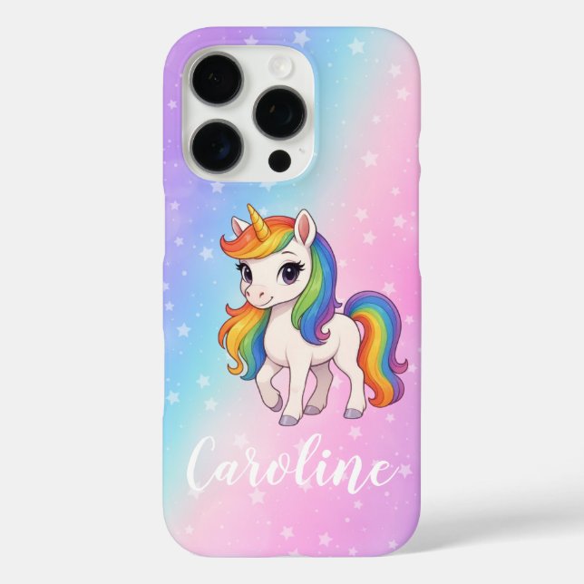 Magical colourful unicorn  Case-Mate iPhone case (Back)