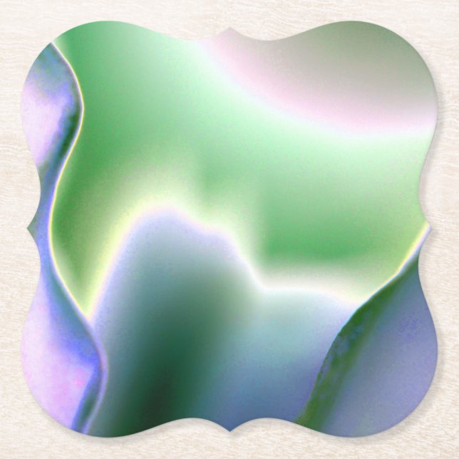 Magical Colours Paper Coaster (Front)