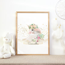 Magical Creature Princess Unicorn Girl Nursery
