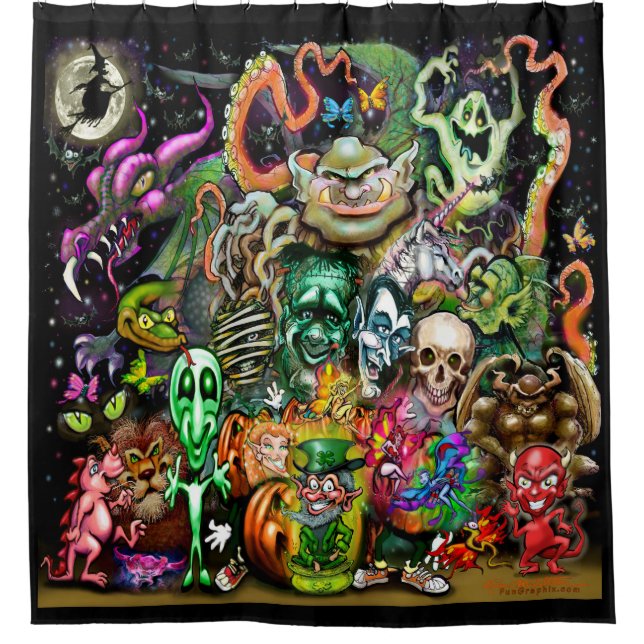 Magical Creatures Curtain (Front)