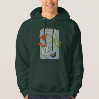 Magical Creatures Vintage Graphic Hoodie