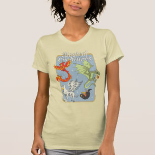 Magical Creatures Vintage Graphic T-Shirt