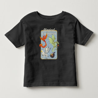 Magical Creatures Vintage Graphic Toddler T-Shirt