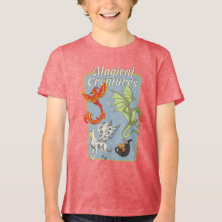 Magical Creatures Vintage Graphic Tri-Blend Shirt