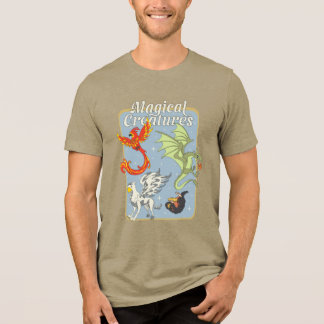 Magical Creatures Vintage Graphic Tri-Blend Shirt