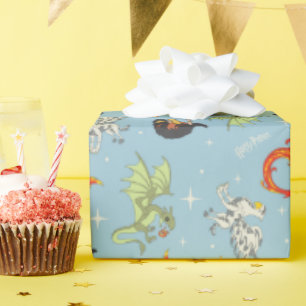 Magical Creatures Vintage Pattern Wrapping Paper