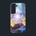 Magical Crystal Orb Forest Phone Case<br><div class="desc">Transport yourself to an enchanted realm every time you reach for your phone with this captivating case. Featuring a mystical illustration of a glowing crystal orb resting on a mossy forest floor, surrounded by delicate wildflowers under soft sunlight, this design evokes feelings of wonder and magic. The luminous blue and...</div>