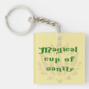 Magical Cup of Sanity Key Ring