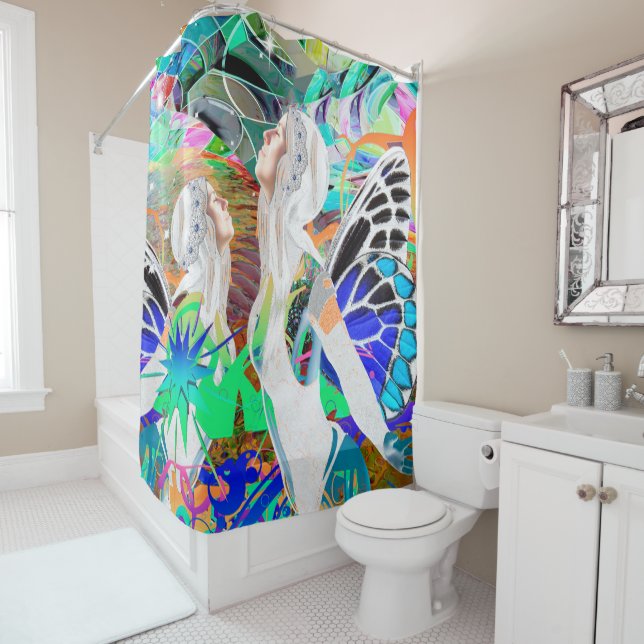 Magical Dance Shower Curtain (In Situ)
