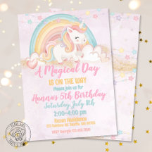 Magical Day Unicorn Birthday