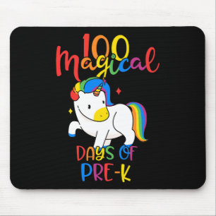 Magical Days Of Pre-k 100th Day Of School Teachers Mouse Pad