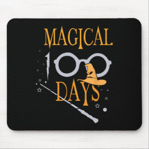 Magical Days Of School 100th Day Teacher Students  Mouse Pad