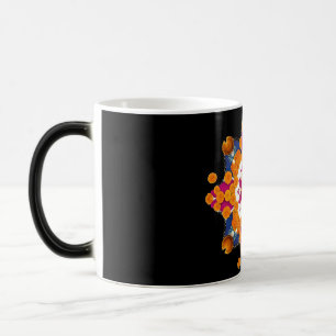 Magical Diwali Rangoli Color Morphing Mug