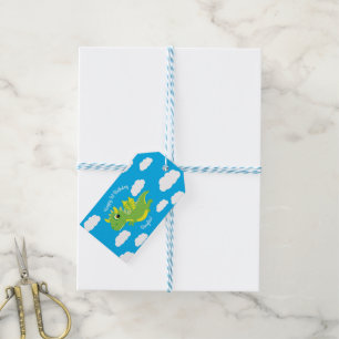 Magical Dragon Birthday Party Thank You Gift Tags