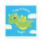 Magical Dragon Cute 1st Birthday Party Napkins