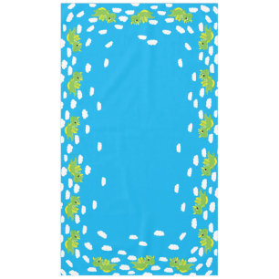 Magical Dragon Cute First Birthday Table Cloth