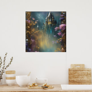 Magical Dreamland Artwork for Fantasy Lover Poster