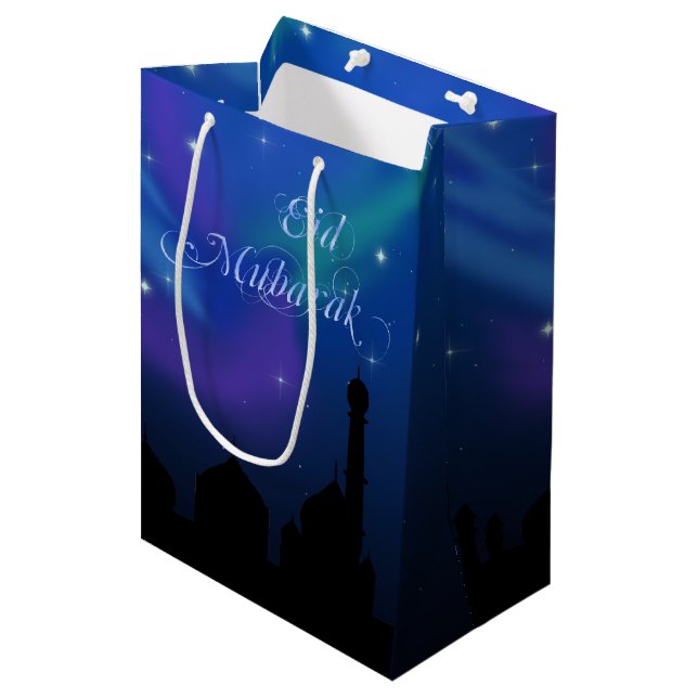 Magical Eid Night - Medium Gift Bag (Front Angled)