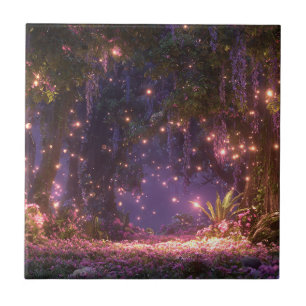 Magical Enchanted Forest Tile