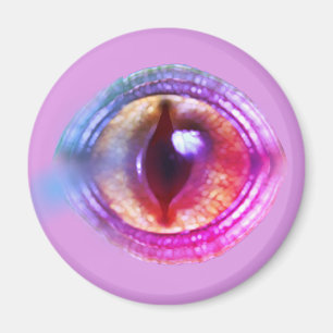 Magical Enchanted Purple Fantasy Dragon's Eye Magnet