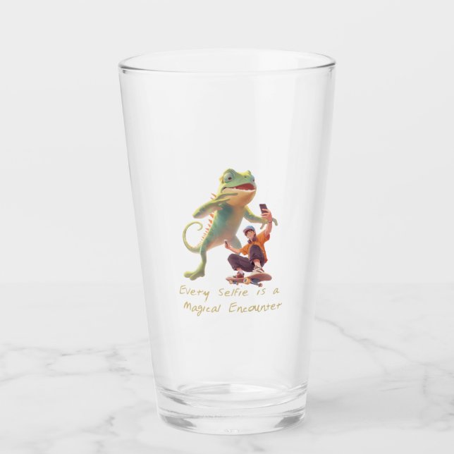 Magical Encounter: Every Selfie is a Magic Art Glass (Front)