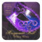 Magical Evening Purple Masquerade Sticker