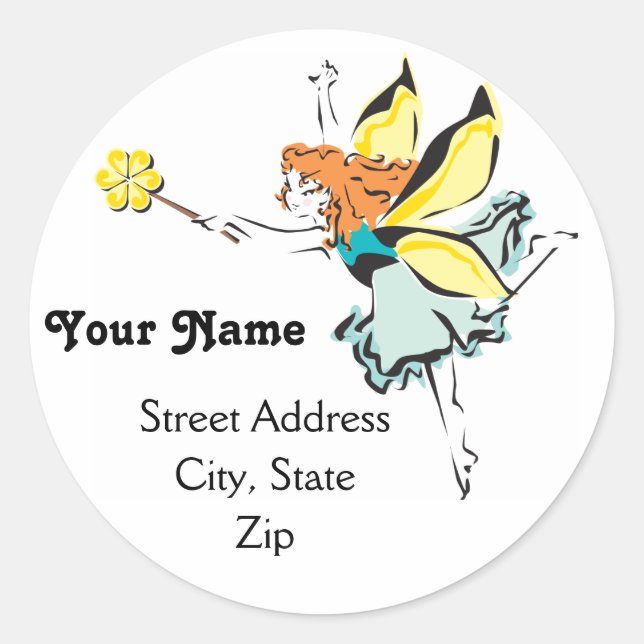 Magical Fairies Address Label (Front)