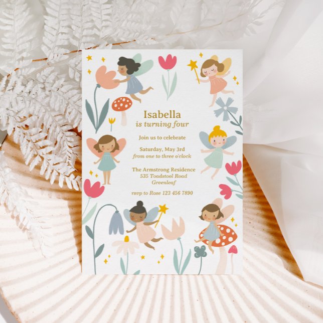 Magical Fairies Birthday Invitation (Creator Uploaded)