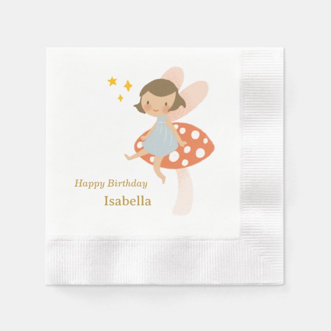 Magical Fairies Party Napkin (Front)