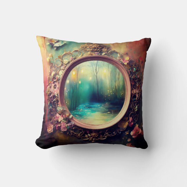 Magical Fairtale Abstract Art Style  Cushion (Front)
