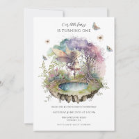 Magical Fairy Enchanted Forest 1st Birthday