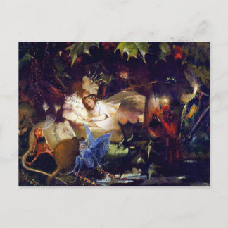 Magical Fairy Fantasy Painting: The Fairy Bower Postcard