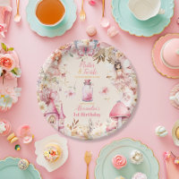 Magical Fairy Floral Garden Pixie 1st Birthday