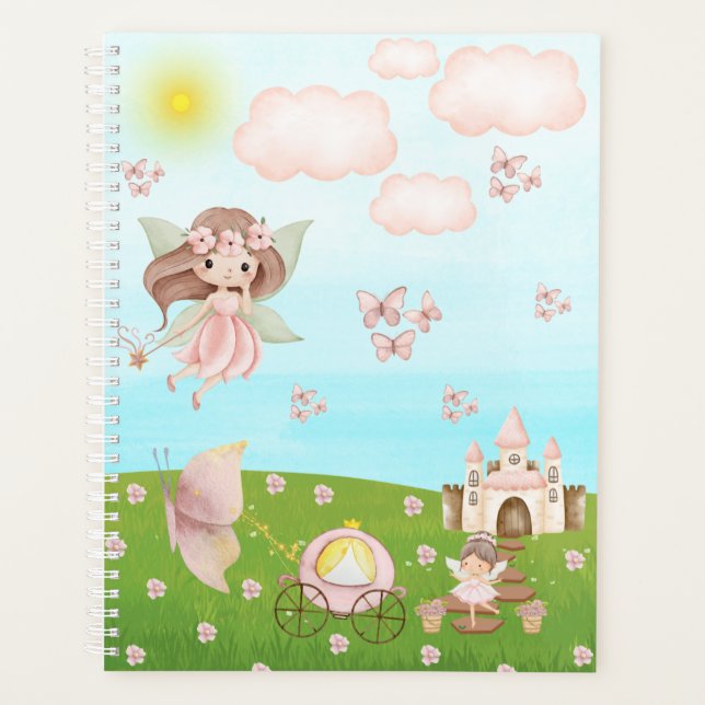 Magical Fairy Kingdom Planner (Front)
