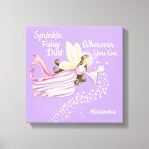 Magical Fairy Lavender Canvas Print