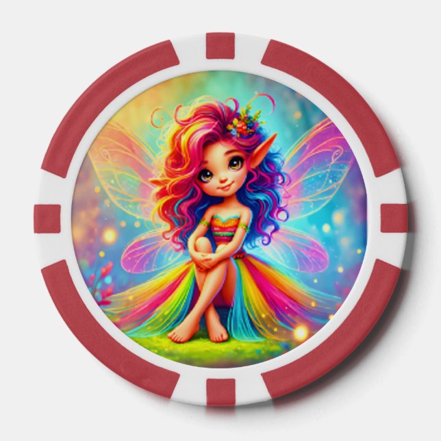 Magical Fairy Poker Chips (Front)