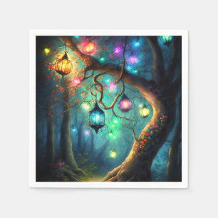 Magical Fairy Princess Fantasy Pixie Dust Party Napkin