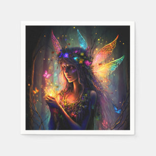 Magical Fairy Princess Fantasy Pixie Dust Party Napkin