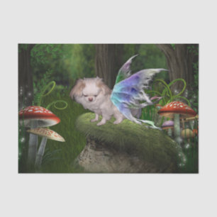Magical Fairy Puppy Tissue Paper