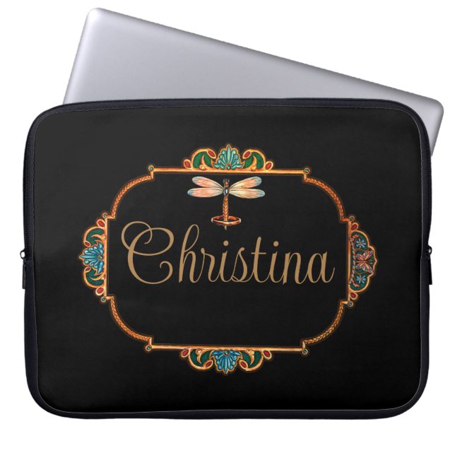 Magical Fairy Tale Fantasy Personalised Laptop Sleeve (Front)